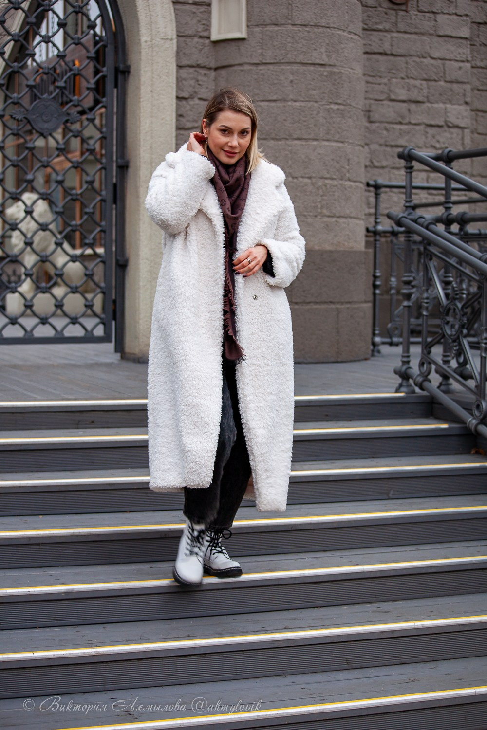 Прогулка с Хаски (Настя). Виктория Ахмылова. Фотограф в Москве