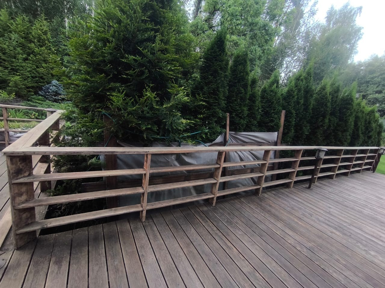 Объект МД-013 КП Графские пруды (полный ремонт террасы). Строительная компания «Милый дом» МД. Москва и Московская область