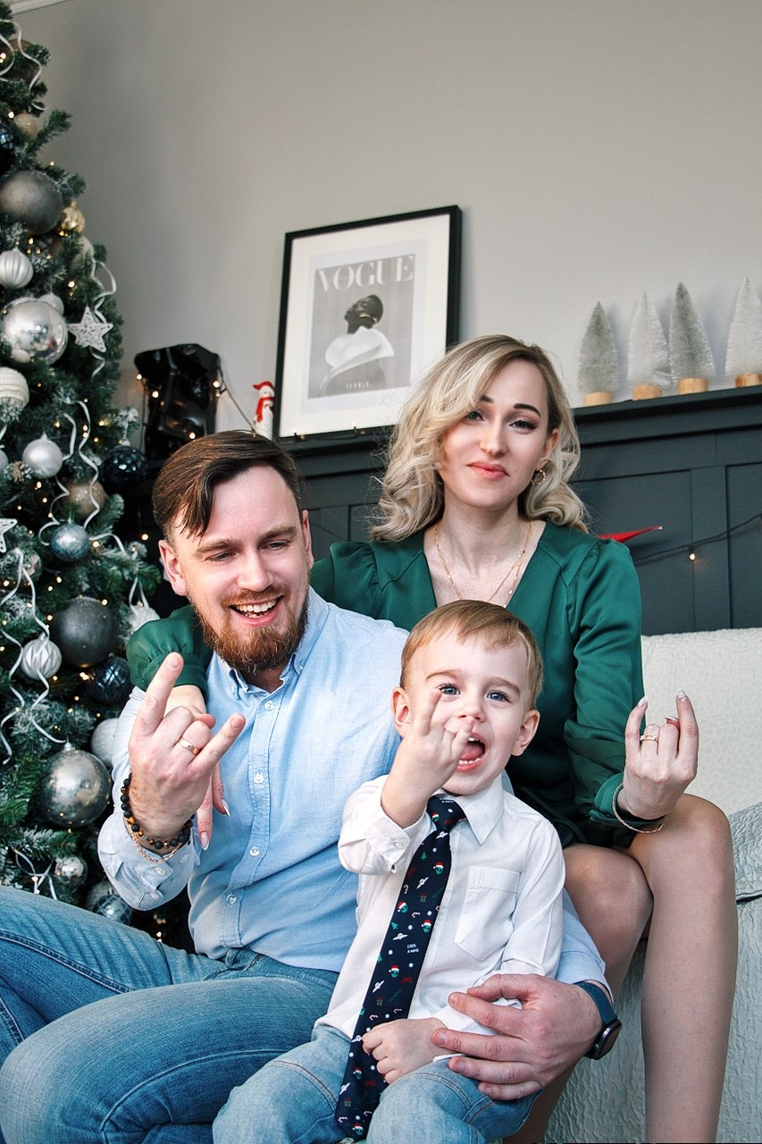 Валентина, Петр и Миша перед Новым годом…. Творческая, семейная Фотосъемка ДоброДарова Елена Омск