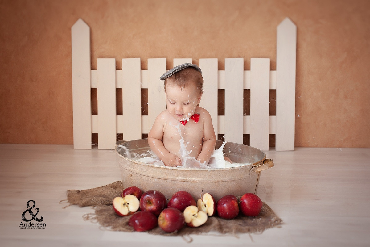 Детская фотостудия в Самаре. Фотограф новорожденных в Самаре Марья Андерсен