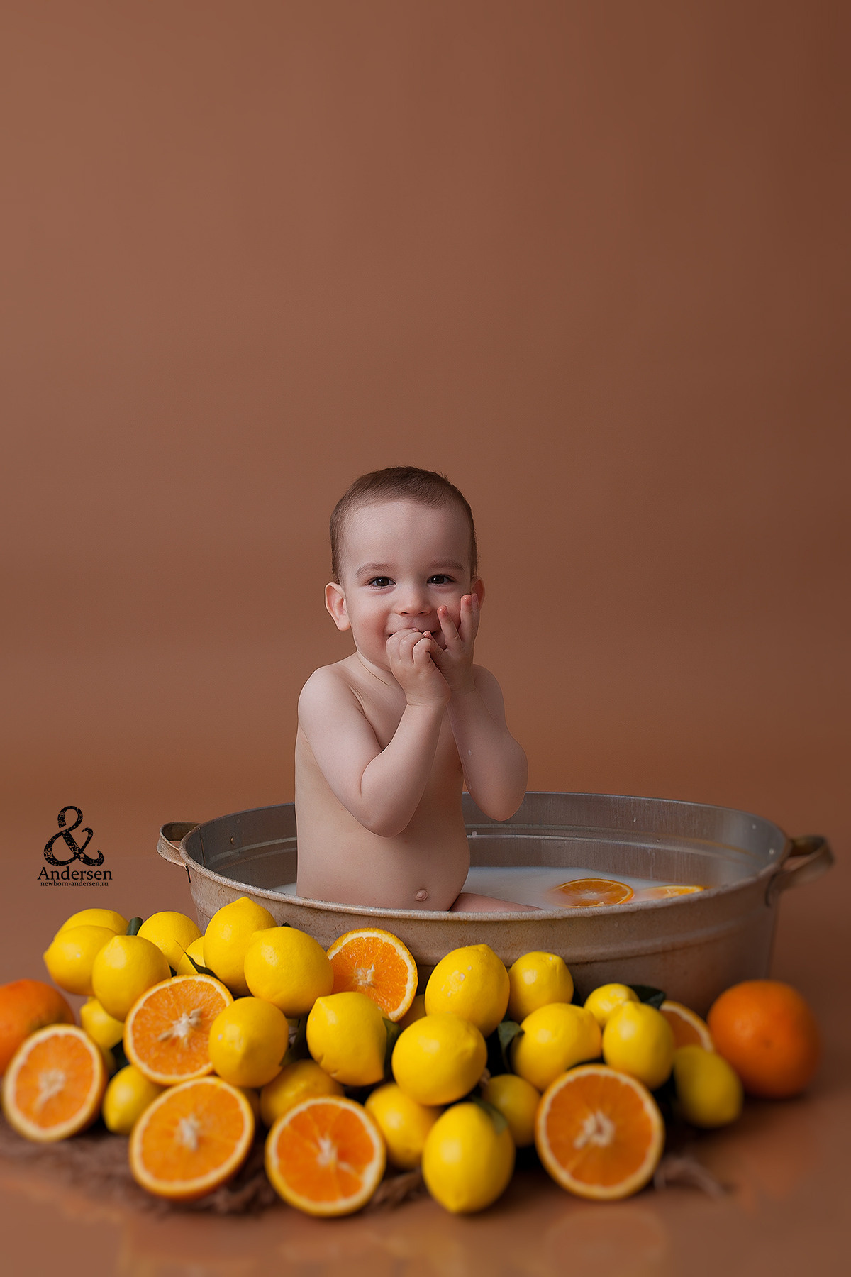 Детская фотостудия в Самаре. Фотограф новорожденных в Самаре Марья Андерсен