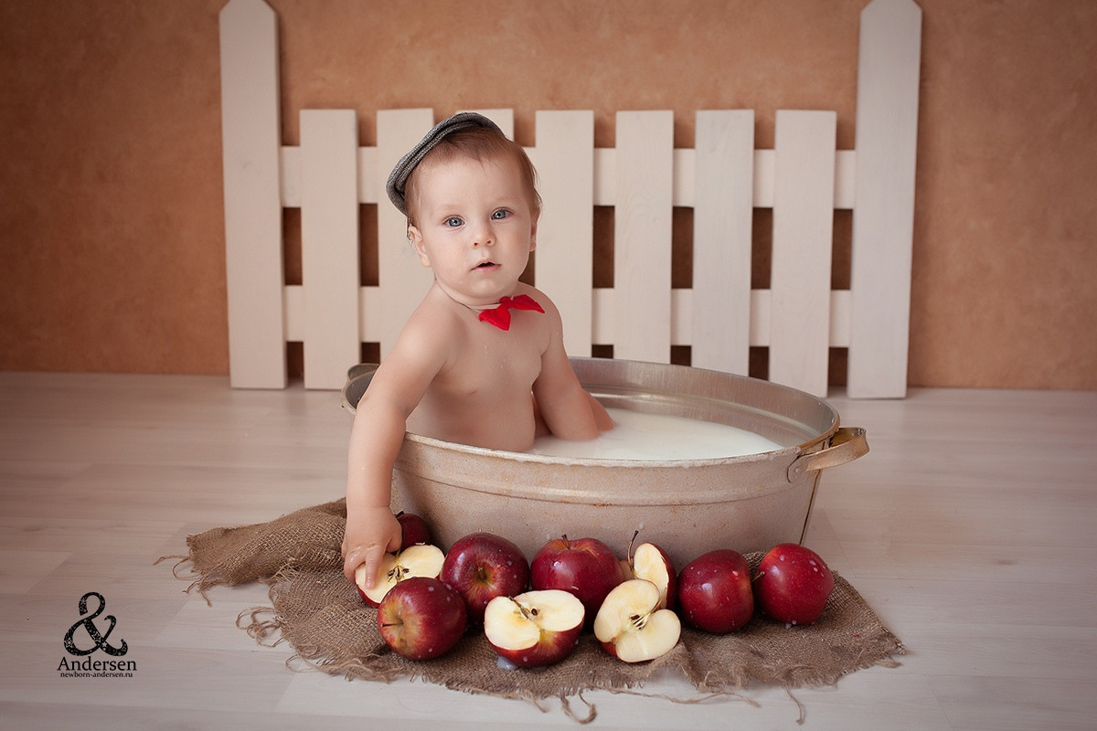 Детская фотостудия в Самаре. Фотограф новорожденных в Самаре Марья Андерсен