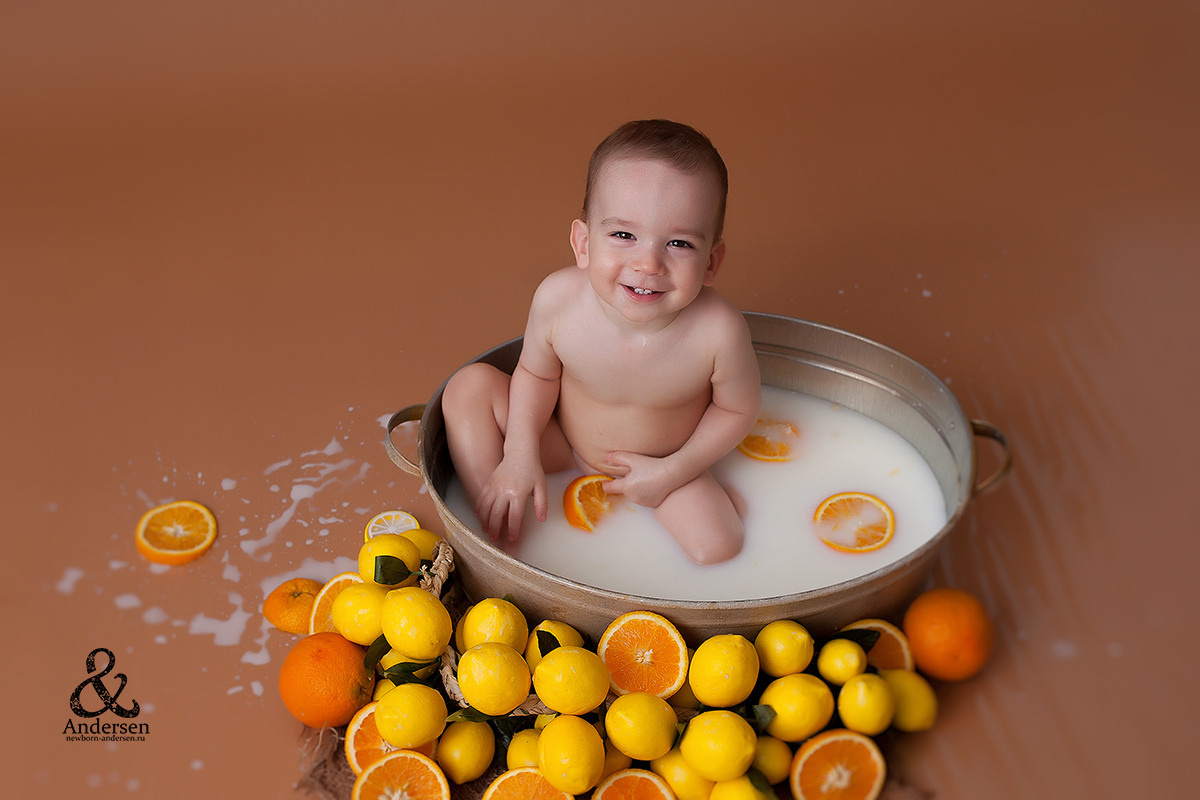 Детская фотостудия в Самаре. Фотограф новорожденных в Самаре Марья Андерсен