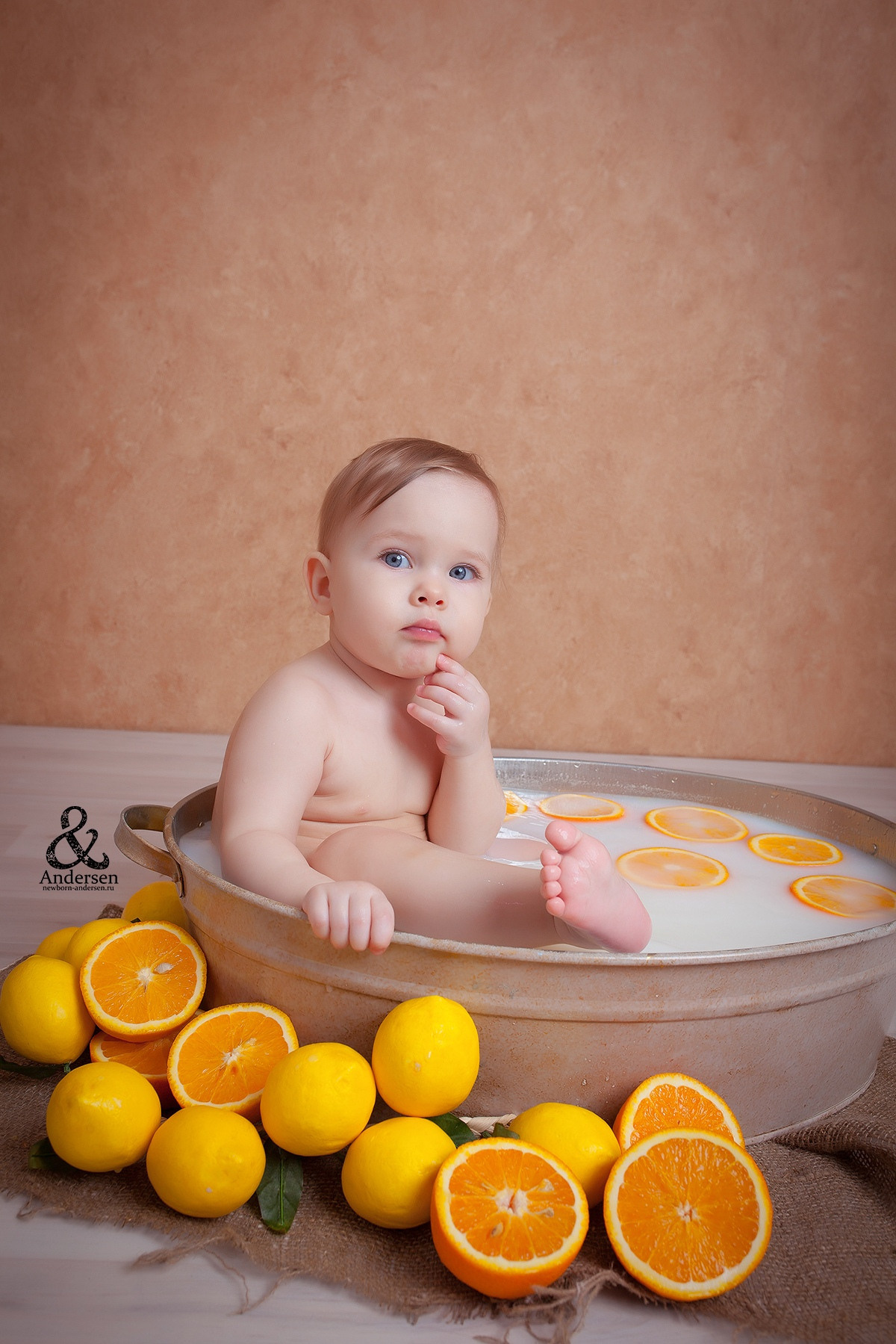 Детская фотостудия в Самаре. Фотограф новорожденных в Самаре Марья Андерсен