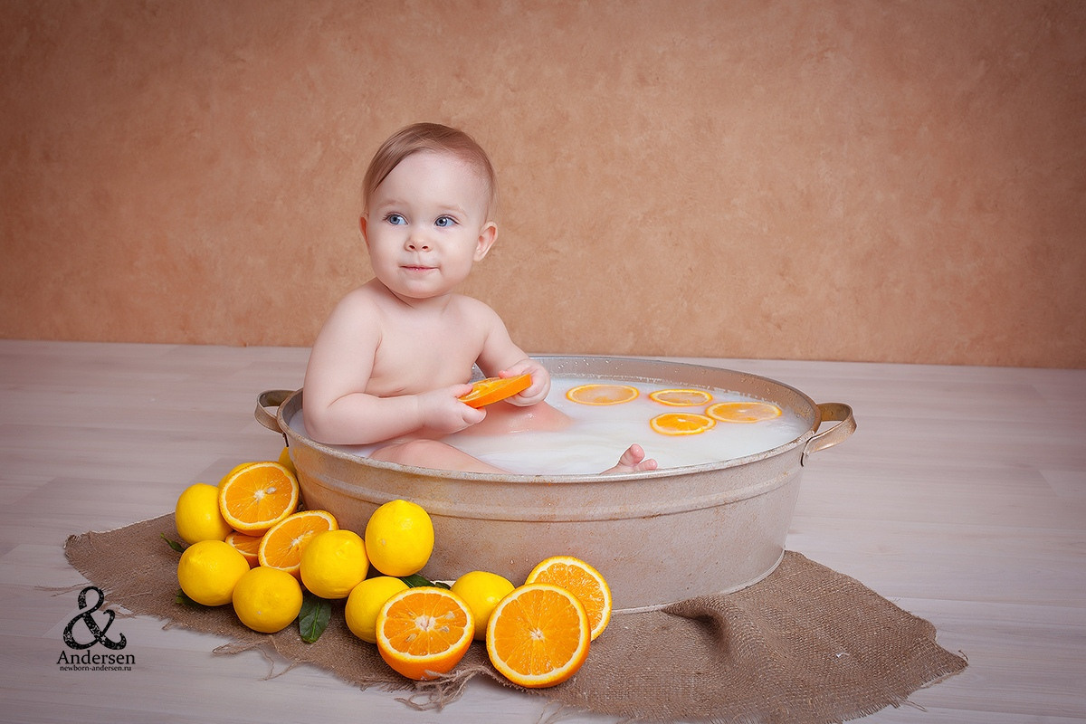 Детская фотостудия в Самаре. Фотограф новорожденных в Самаре Марья Андерсен