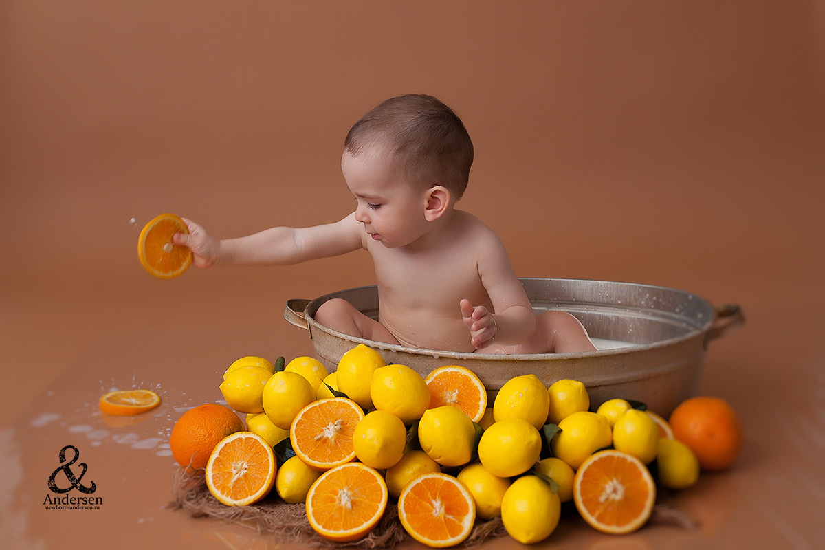Детская фотостудия в Самаре. Фотограф новорожденных в Самаре Марья Андерсен