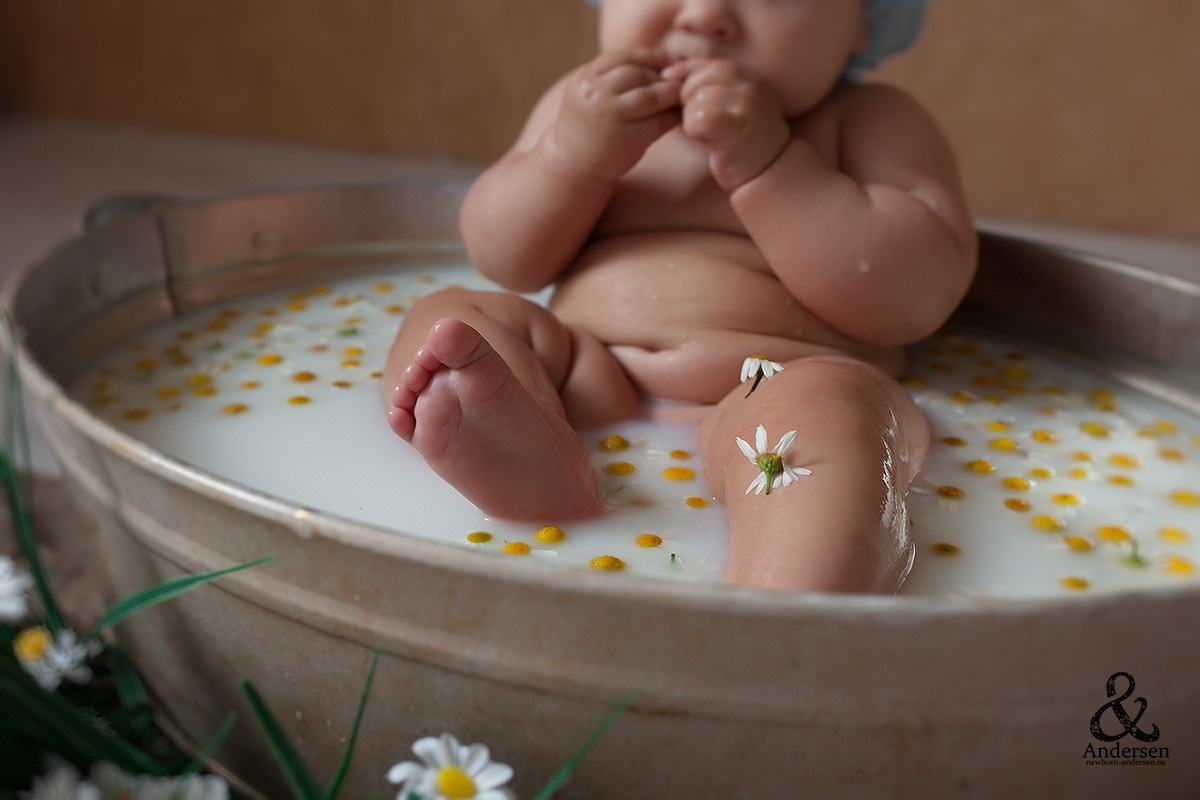 Детская фотостудия в Самаре. Фотограф новорожденных в Самаре Марья Андерсен