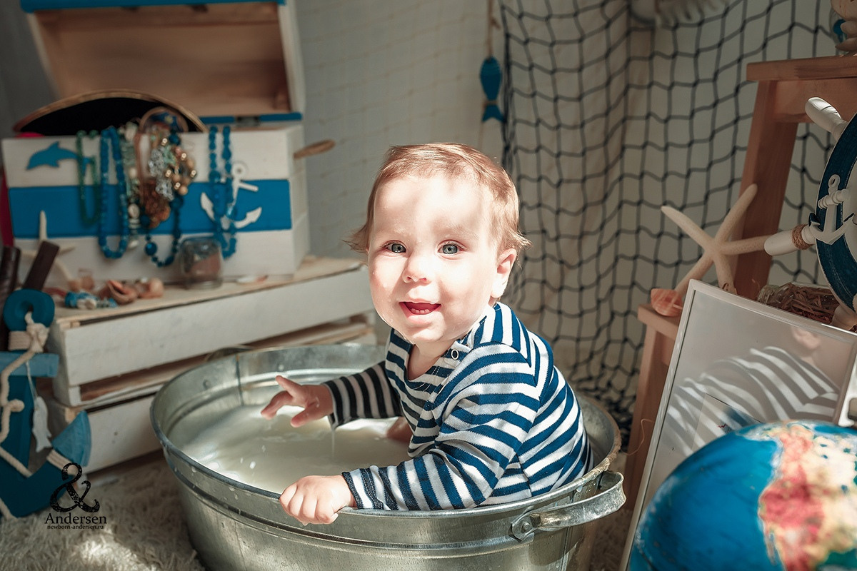 Детская фотостудия в Самаре. Фотограф новорожденных в Самаре Марья Андерсен
