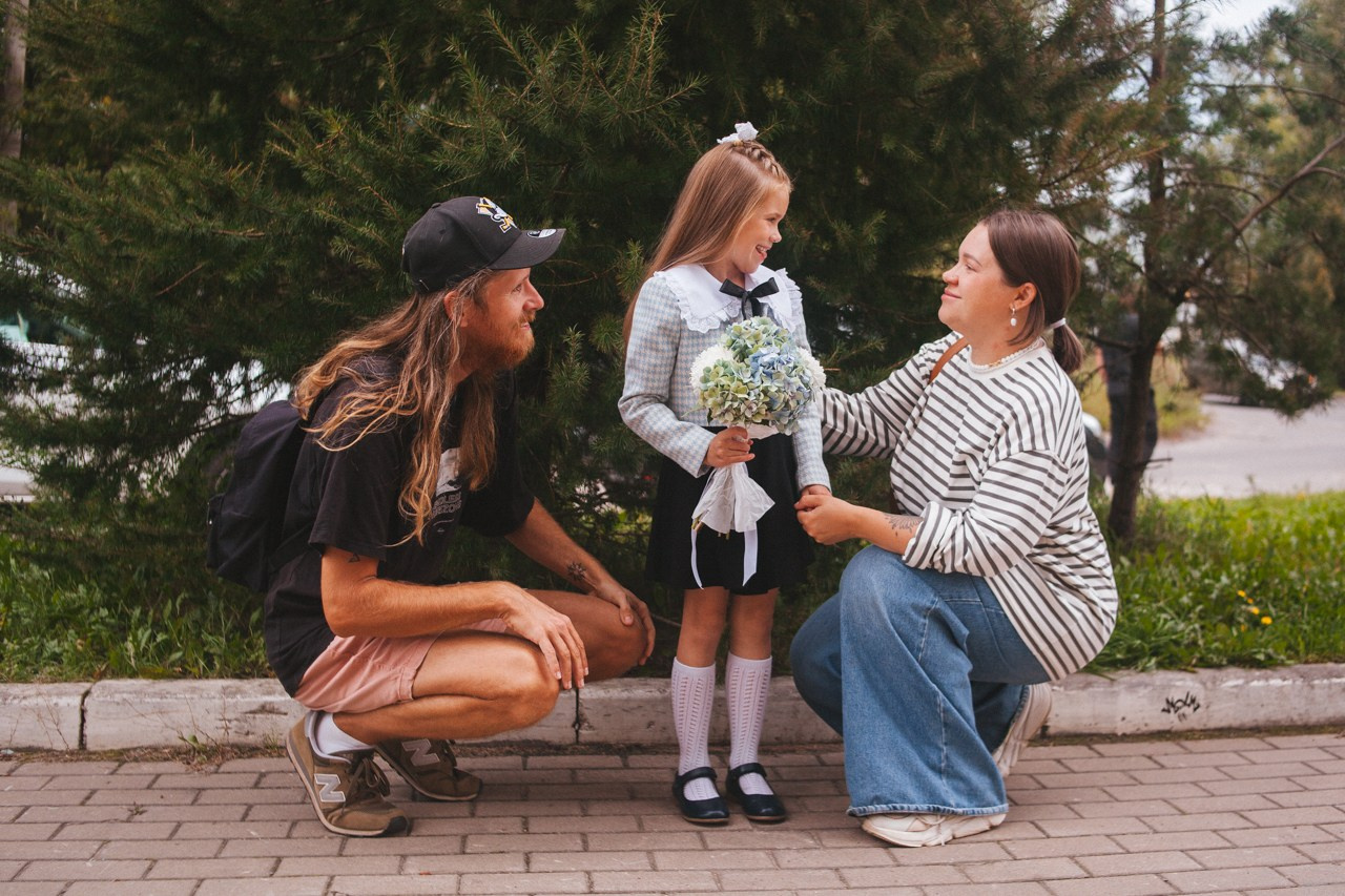 1 сентября в «Квадратике». Семейный фотограф во Всеволожске и Санкт-Петербурге Юлия Капустина