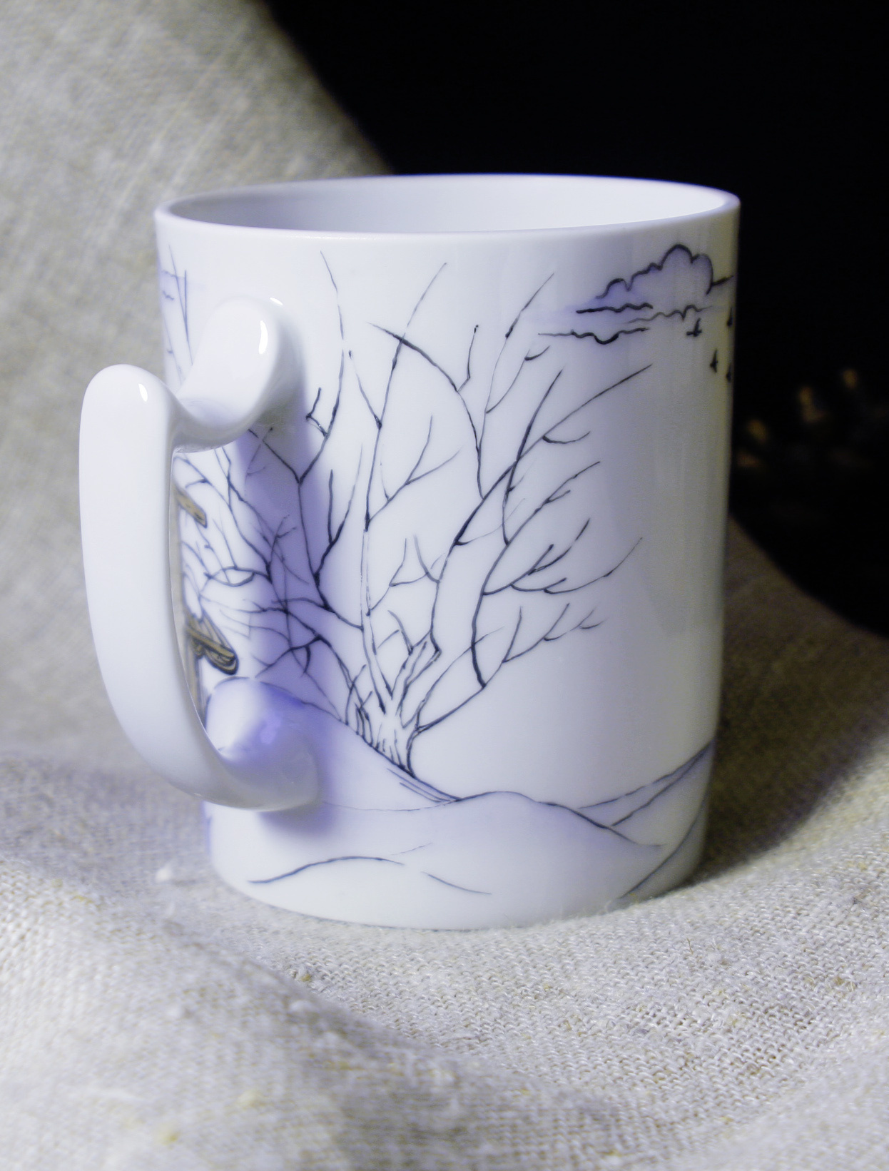 Snusmumriken. Роспись фарфора в Санкт-Петербурге