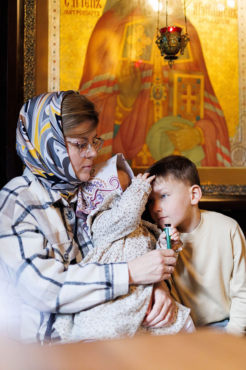 — Таинство Крещения. Детский и семейный фотограф Домодедово