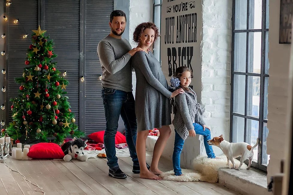 Новогодние образы для фотосессии в студии. Фотограф Свердловск