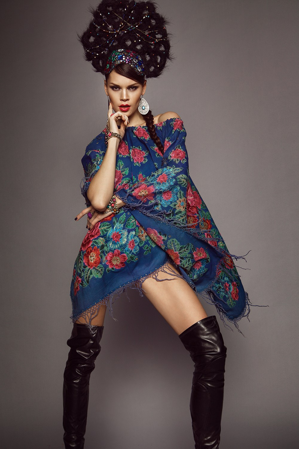 Съемка дизайнерских головных уборов