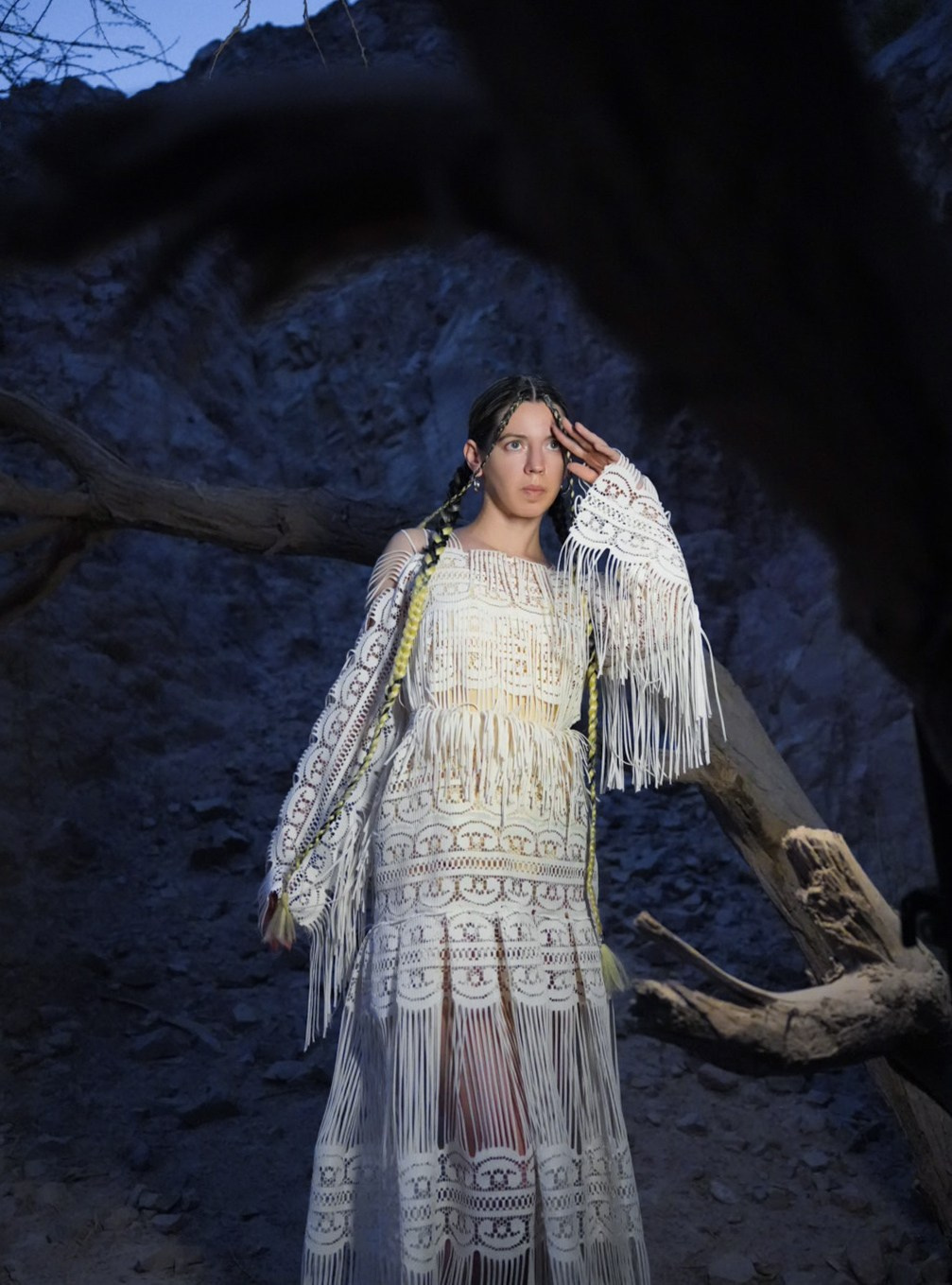 Персональная съемка в пустыне/ Tamar Desert Artpiece, Israel. Фотограф Полина Гольдис