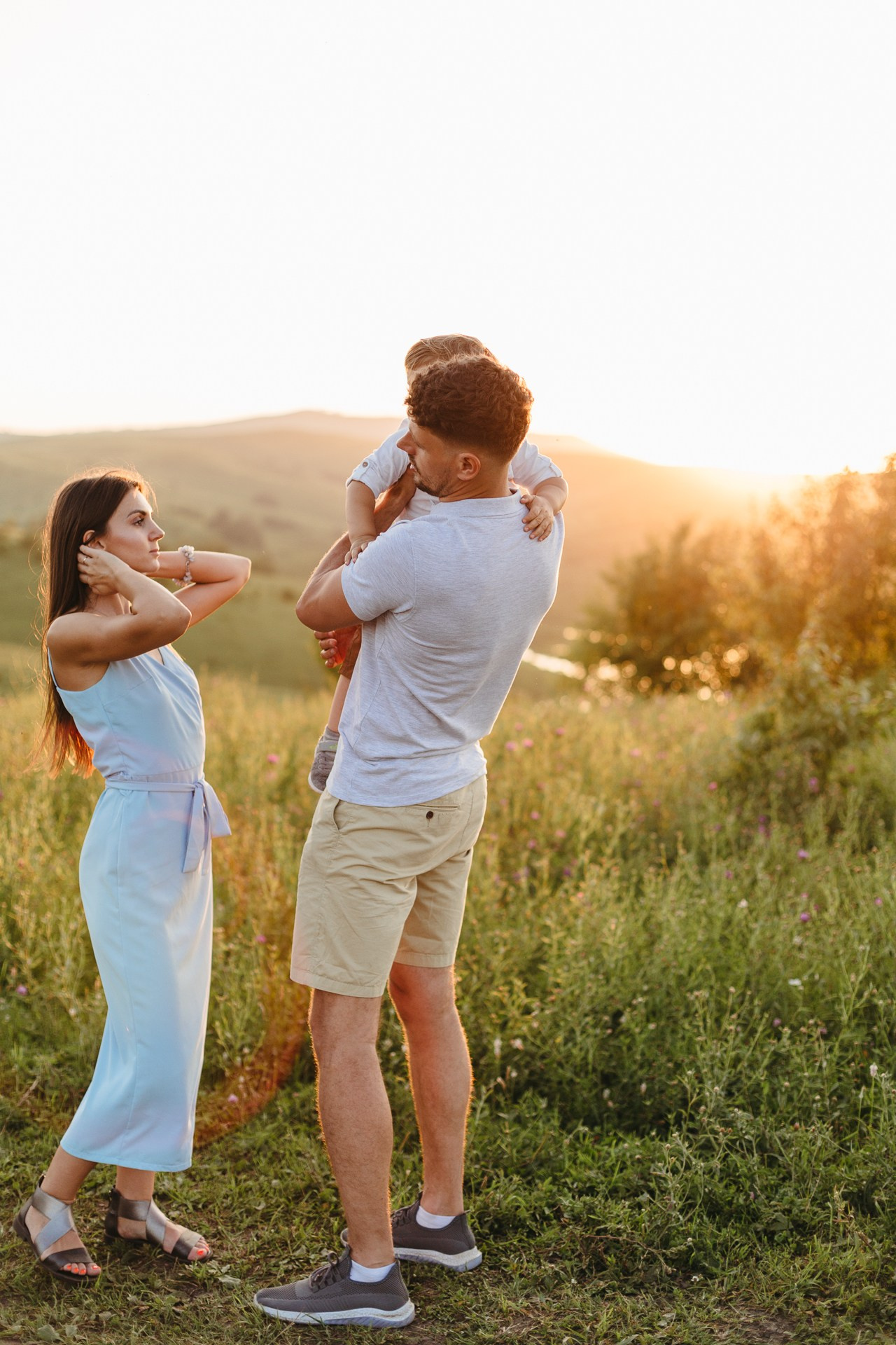 Семья. Горы. Фотограф Любовь Щербинина