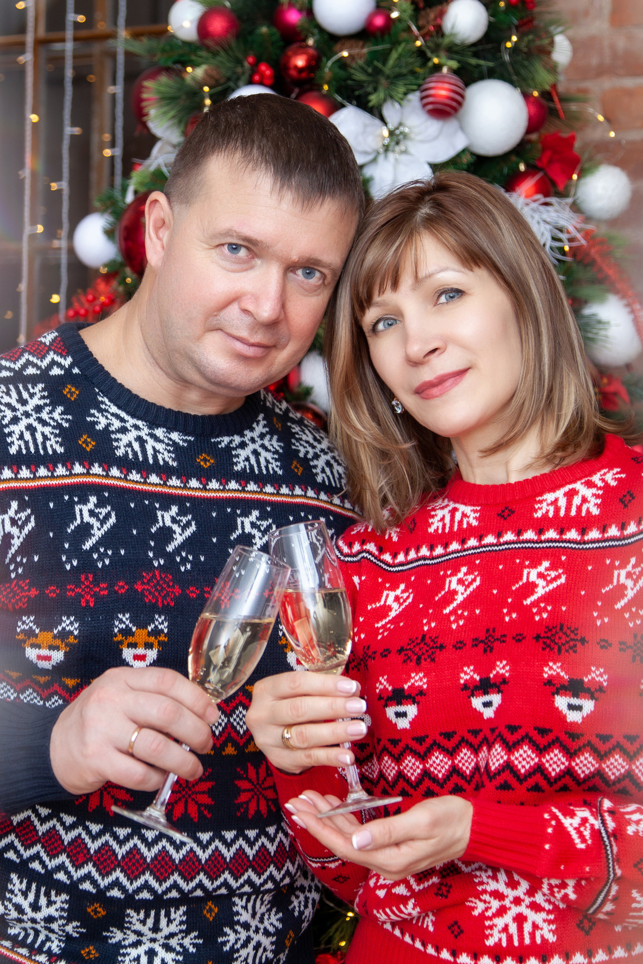 Новогодние фотографии в студии в Санкт-Петербурге