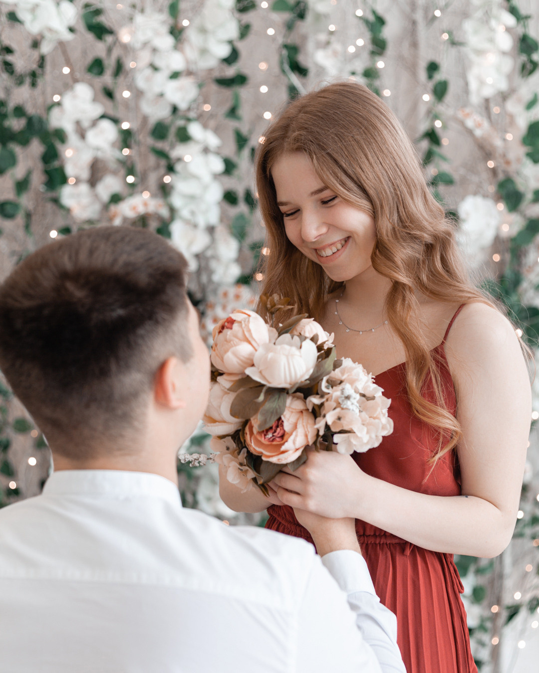 Лавстори с Никитой и Ольгой  в студии Beverly Hills СПб