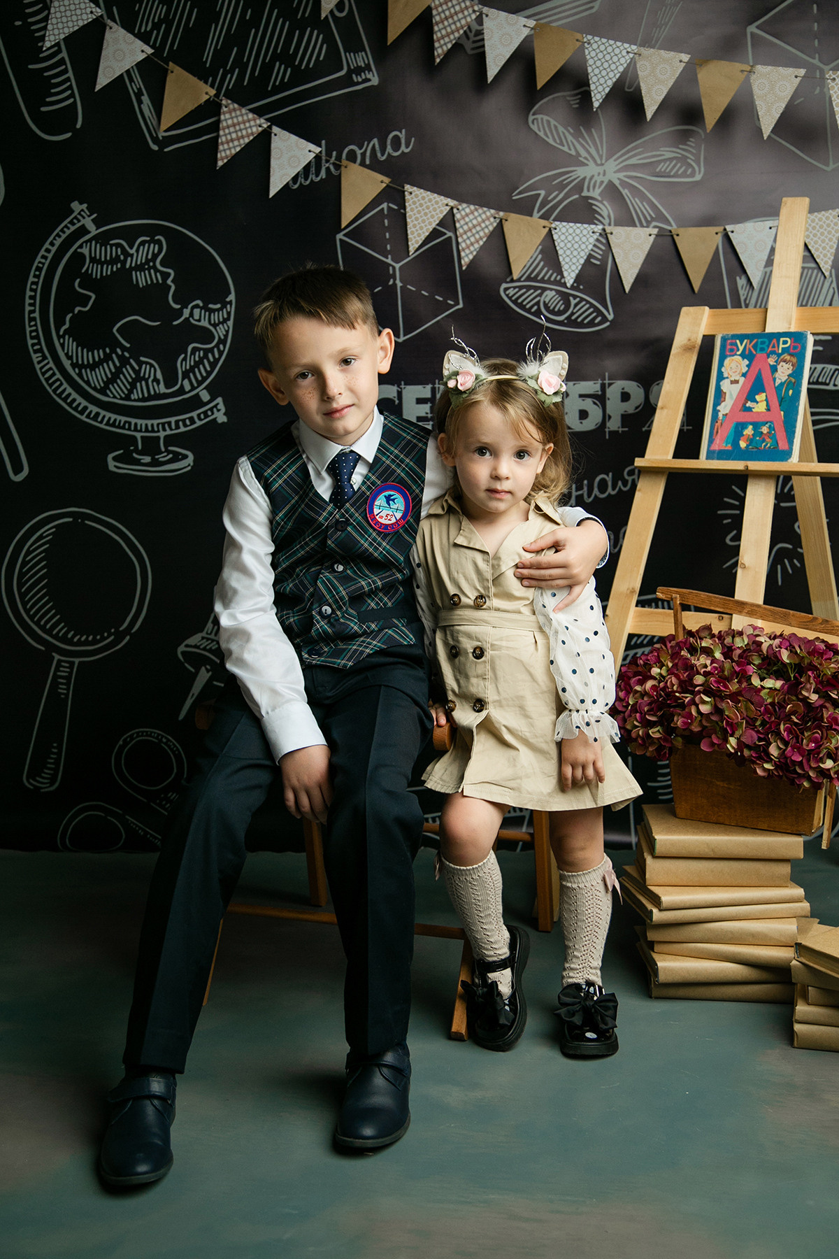 Валерик 1 сентября. Фотограф новорожденных во Владивостоке Татьяна Побережняк