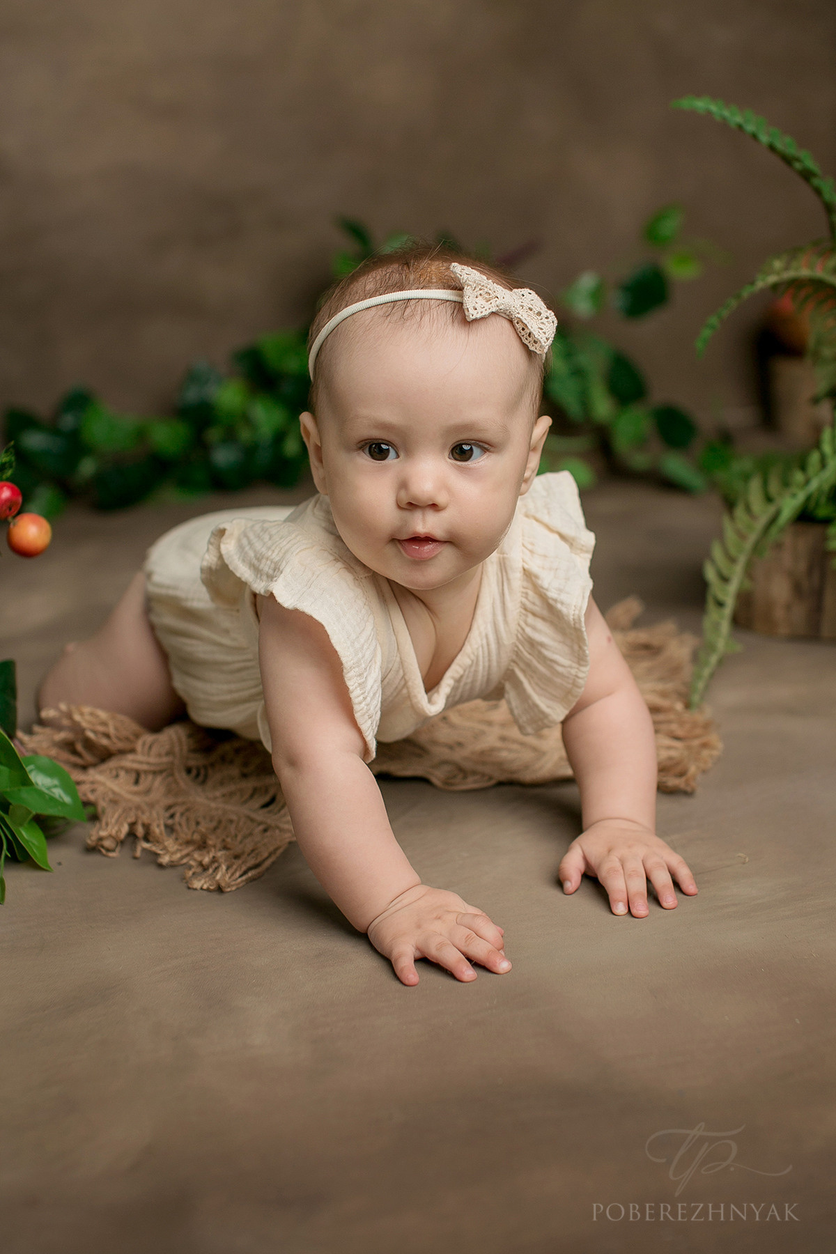 До года Юля. Фотограф новорожденных во Владивостоке Татьяна Побережняк