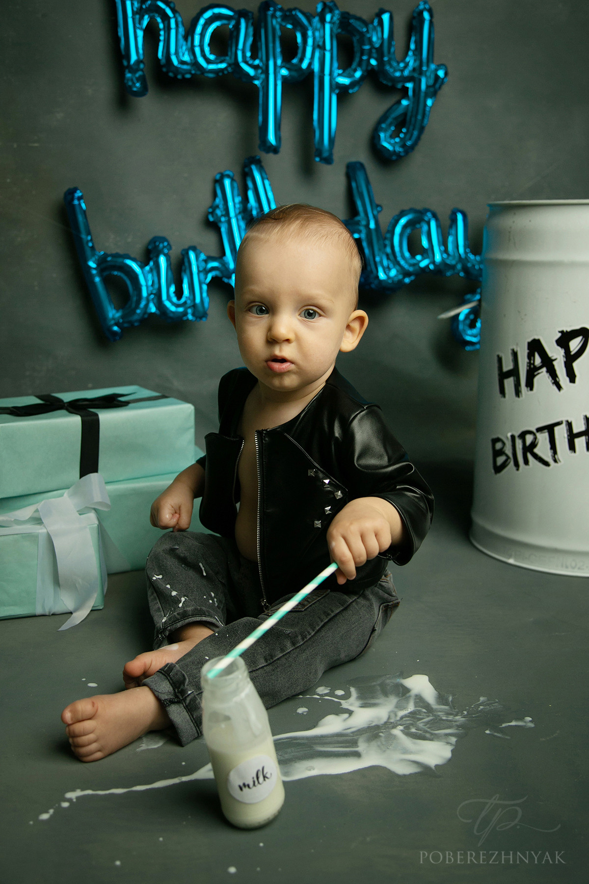 Годик Егору. Фотограф новорожденных во Владивостоке Татьяна Побережняк