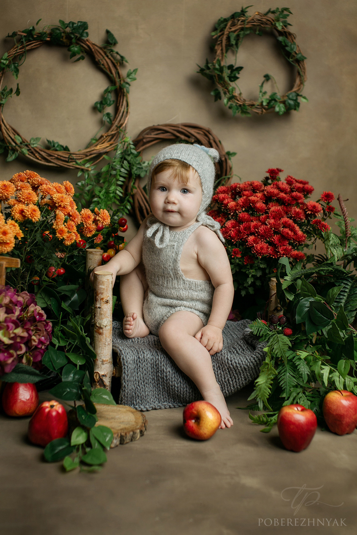 Годик Василисе. Фотограф новорожденных во Владивостоке Татьяна Побережняк