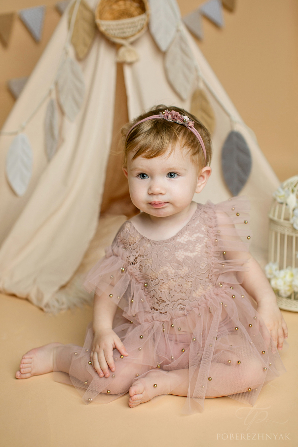 Годик Василисе. Фотограф новорожденных во Владивостоке Татьяна Побережняк