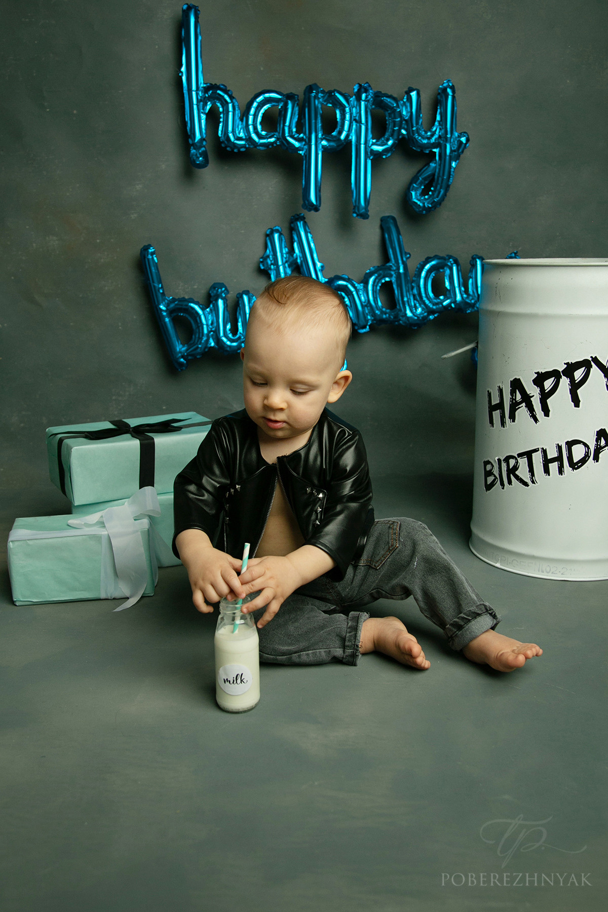 Годик Егору. Фотограф новорожденных во Владивостоке Татьяна Побережняк