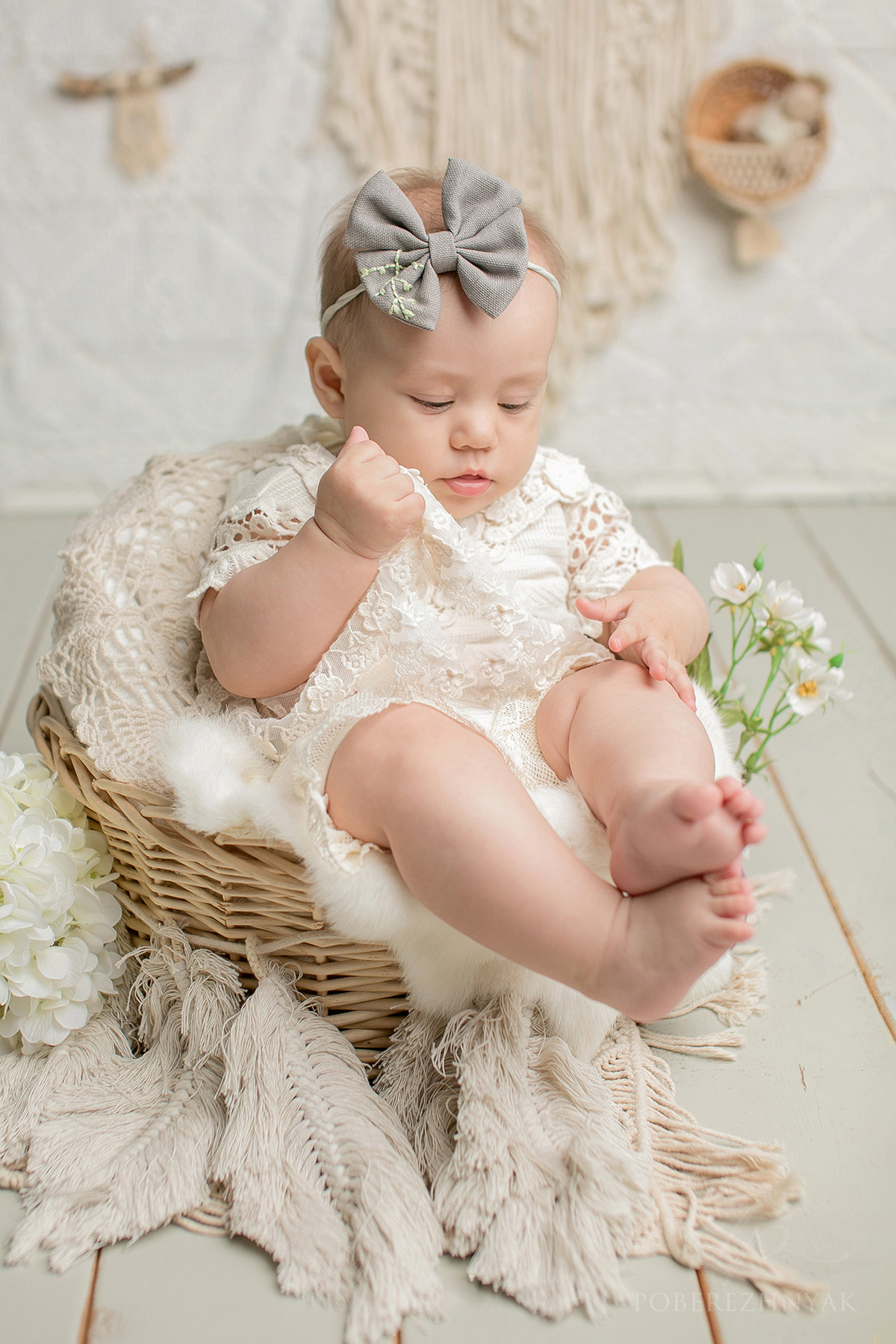 До года Юля. Фотограф новорожденных во Владивостоке Татьяна Побережняк