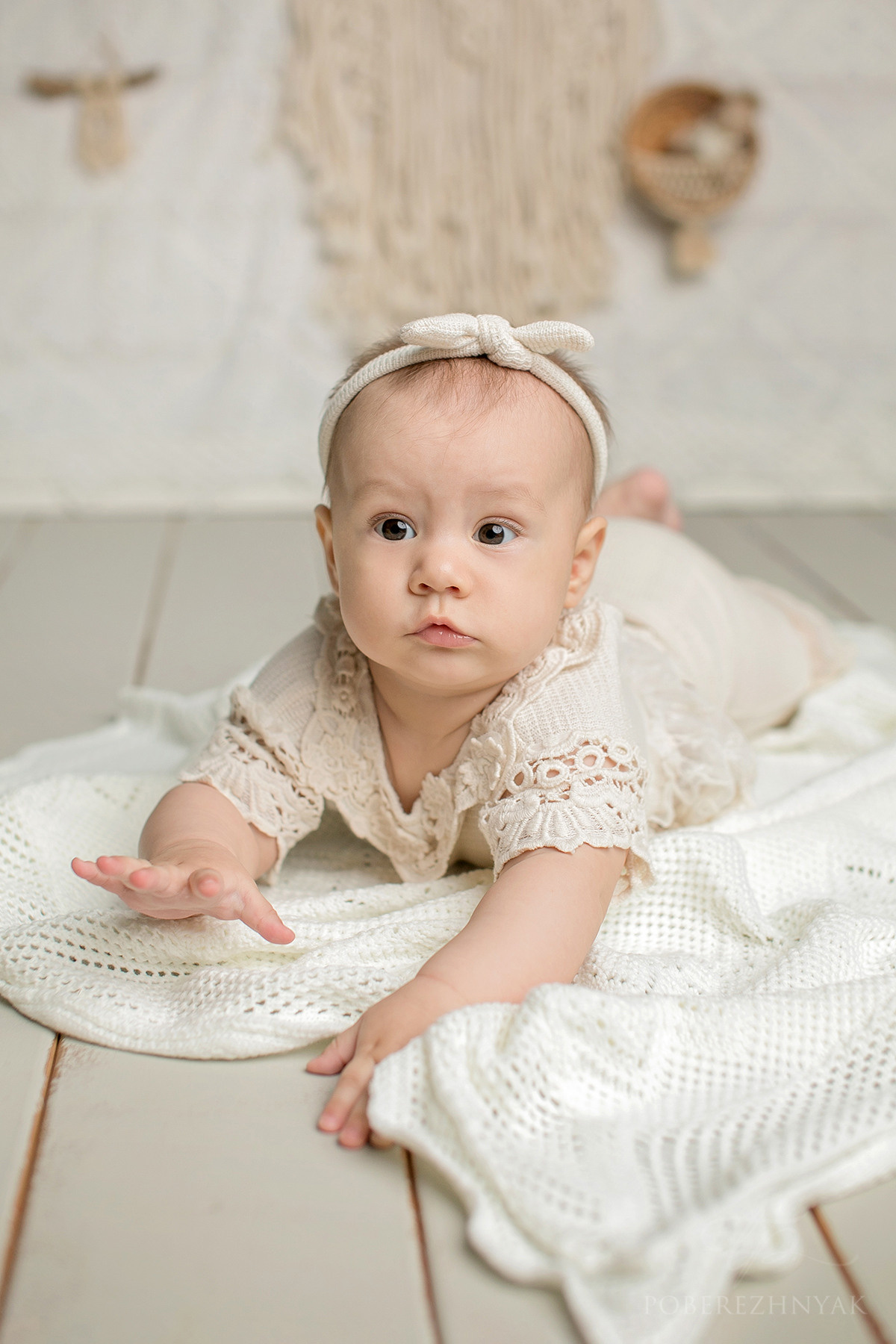 До года Юля. Фотограф новорожденных во Владивостоке Татьяна Побережняк
