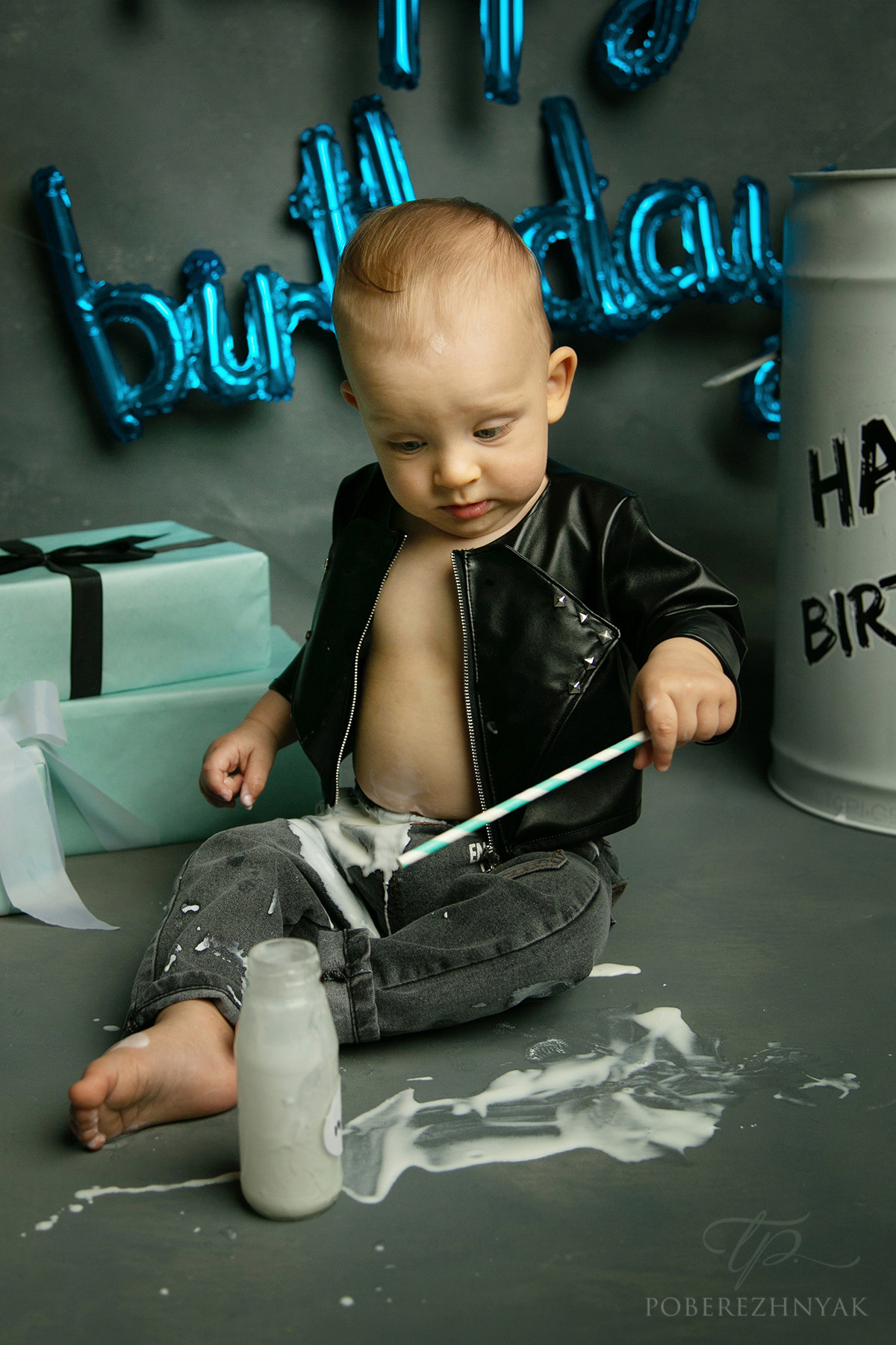 Годик Егору. Фотограф новорожденных во Владивостоке Татьяна Побережняк