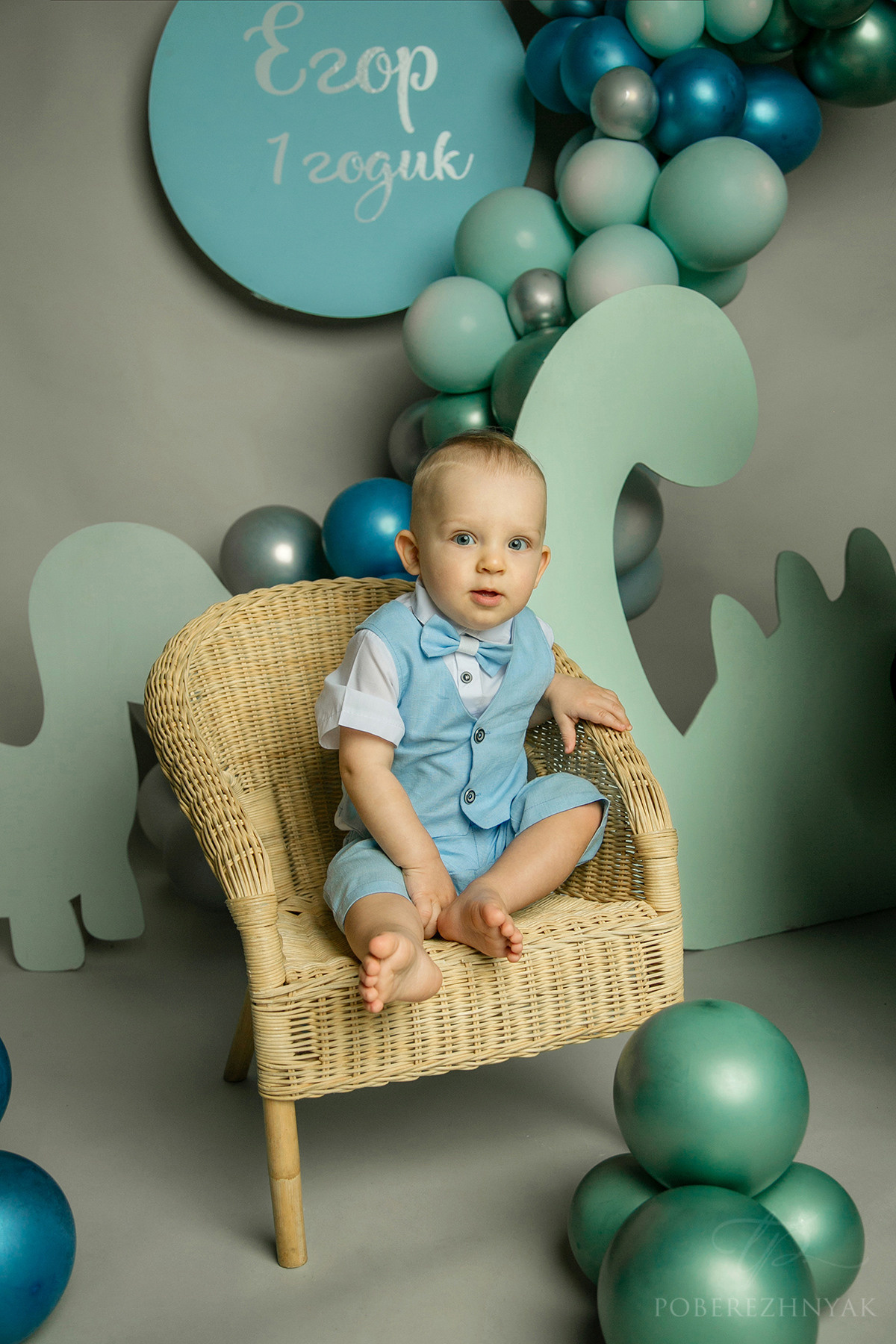 Годик Егору. Фотограф новорожденных во Владивостоке Татьяна Побережняк