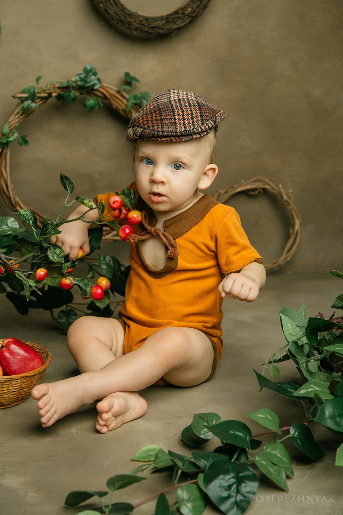 Годик Егору. Фотограф новорожденных во Владивостоке Татьяна Побережняк