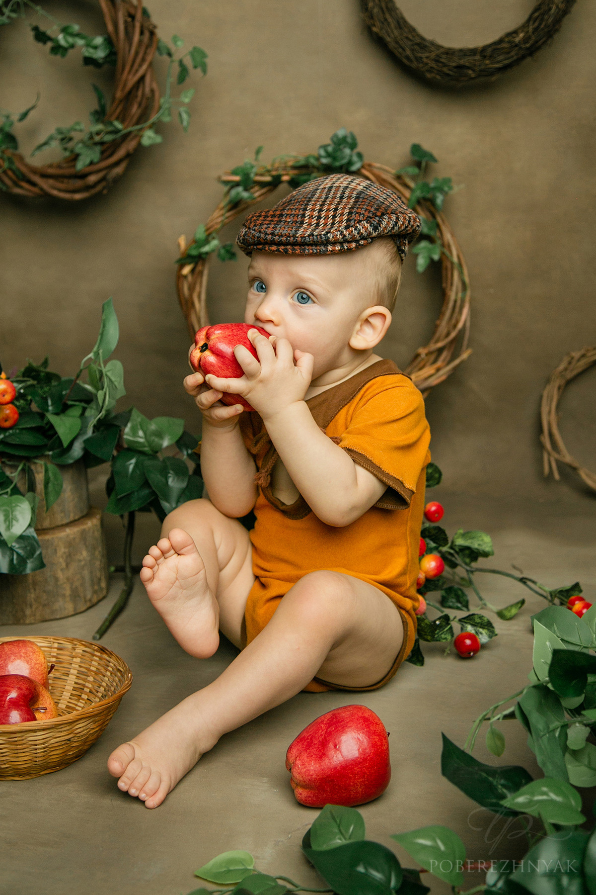 Годик Егору. Фотограф новорожденных во Владивостоке Татьяна Побережняк