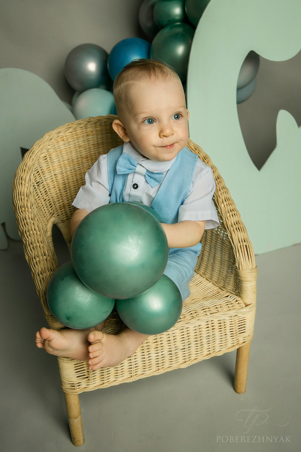 Годик Егору. Фотограф новорожденных во Владивостоке Татьяна Побережняк