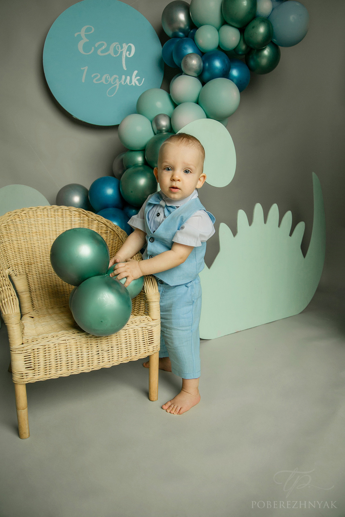 Годик Егору. Фотограф новорожденных во Владивостоке Татьяна Побережняк