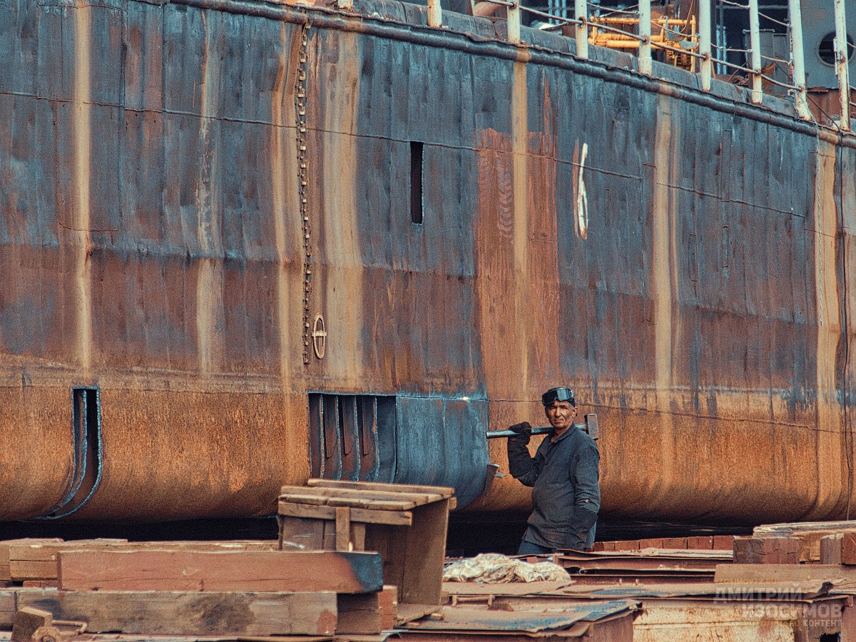 Съёмка на производстве