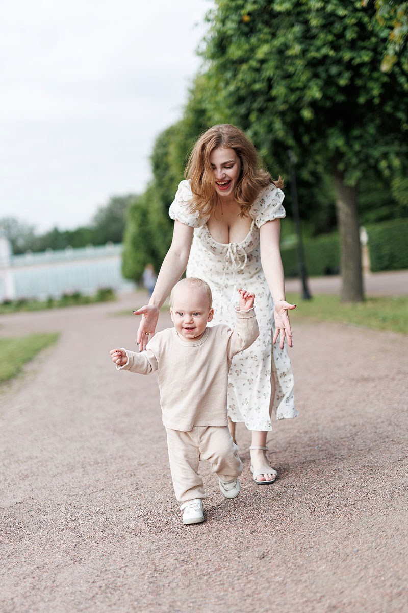 Прогулка по парку Кусково. Детский и семейный фотограф Домодедово