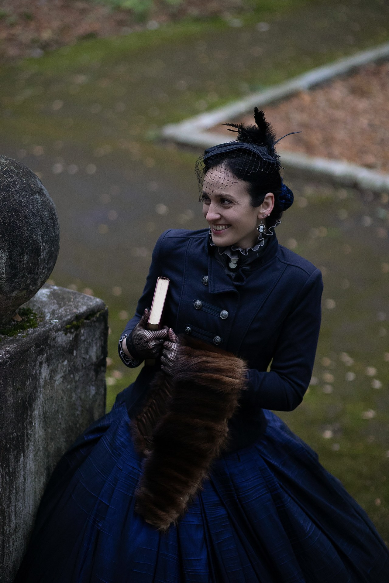 Мария. Прогулка. Художественная винтажная фотография