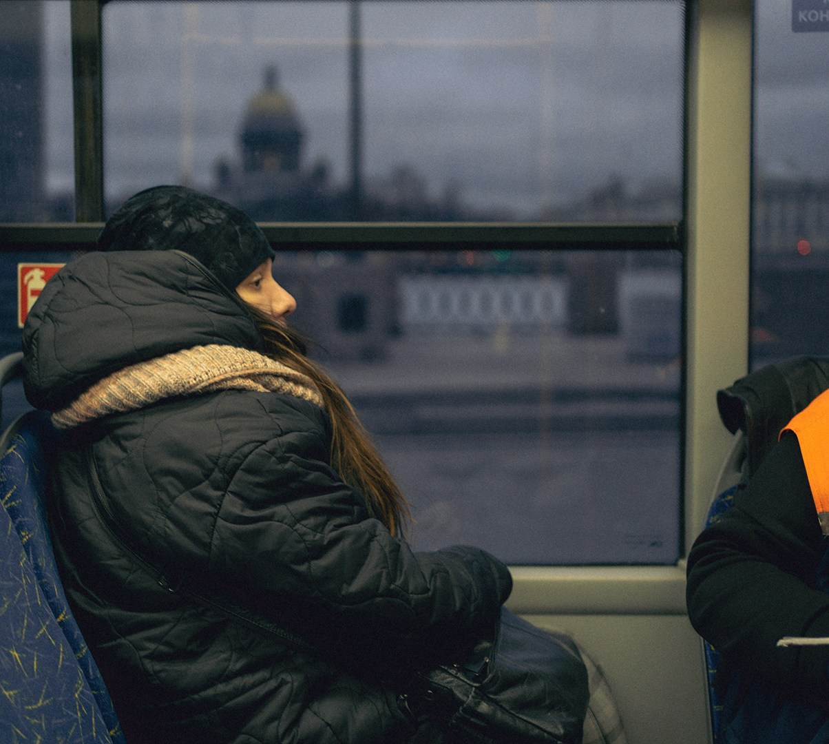 Питер февраль. Портретный фотограф в Москве Колосова Екатерина