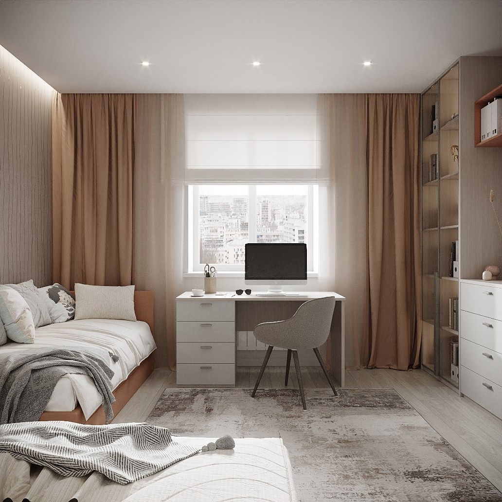 Квартира 75 м², г. Новый Оскол. Студия дизайна