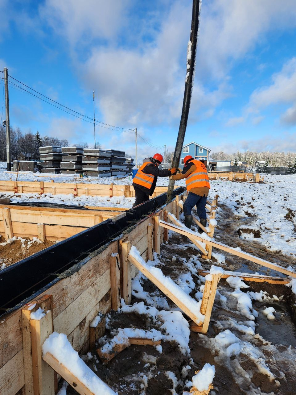 Фэмили 105, Московская Обрасть, МО Истра, д. Матвейково, КП Рижский парк. БыстроДом — капитальный дом за 7 дней!