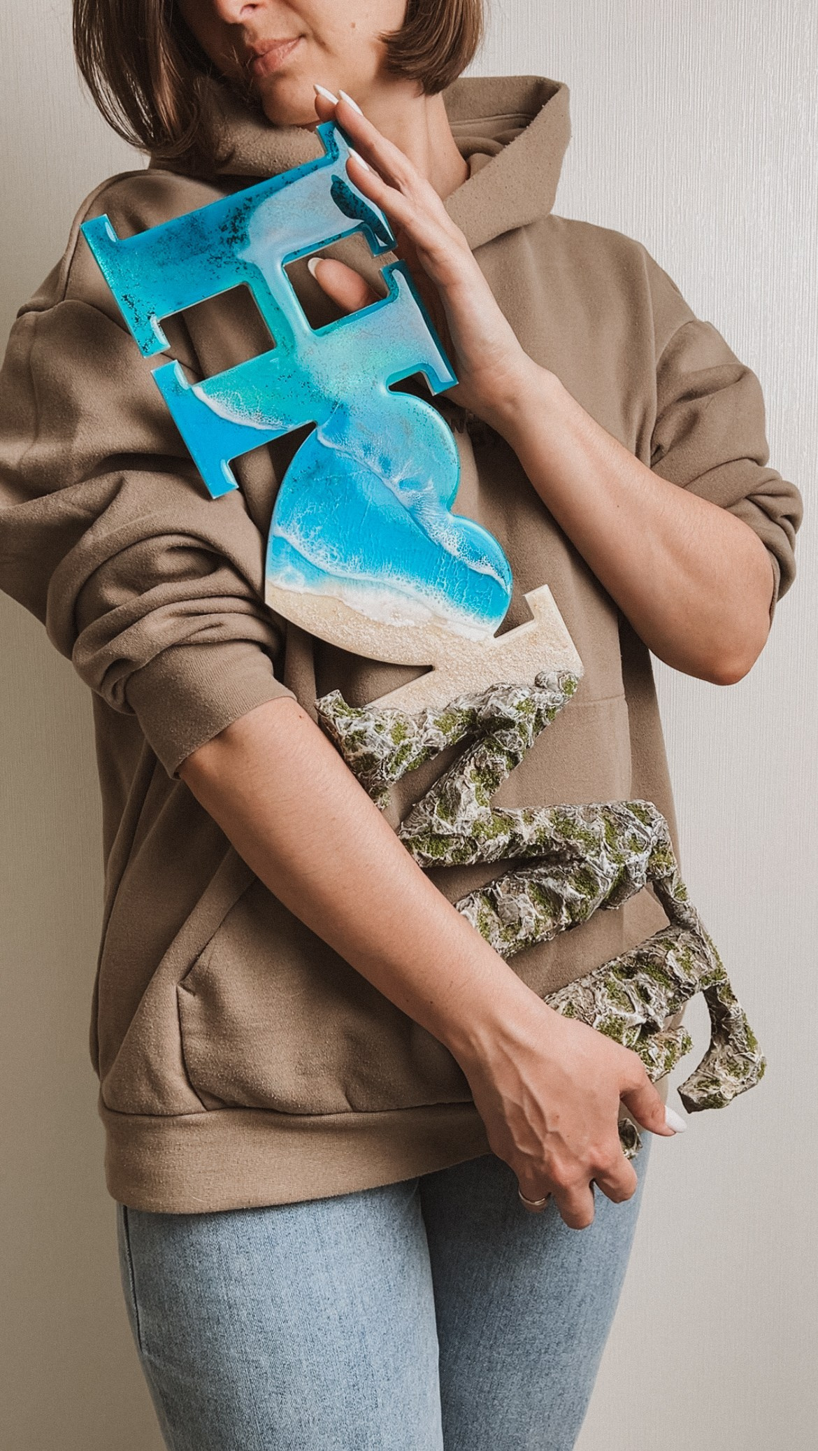 Эпоксидная смола. Seatales — эпоксидная смола и спиртовые чернила