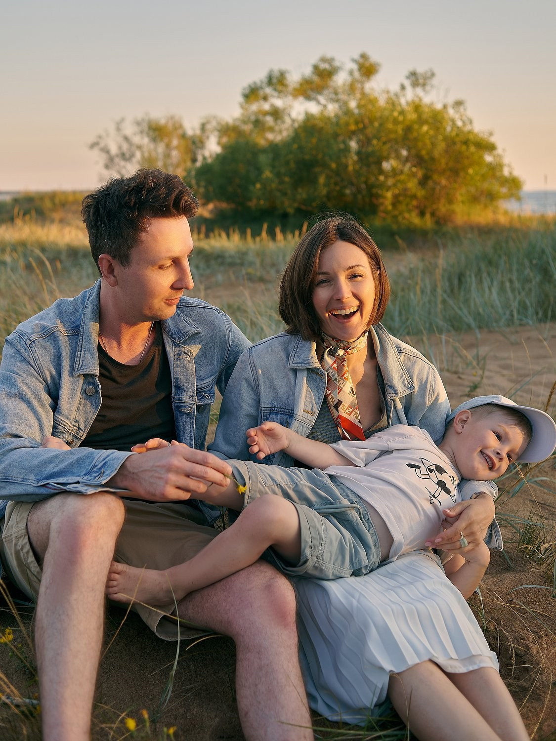 Прогулка в Сестрорецке. Портретный фотограф в Санкт-Петербурге