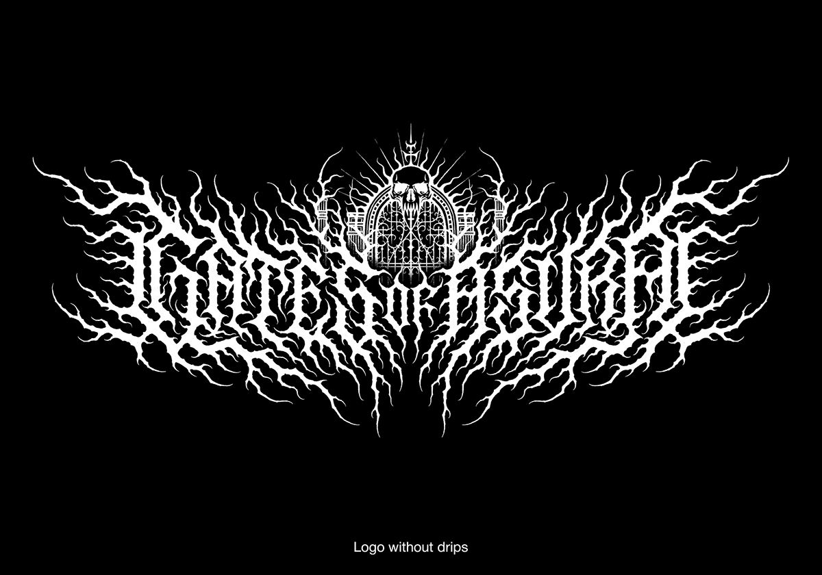 Gates of Asura. GNOIZM | Metal Logos & Dark Lettering