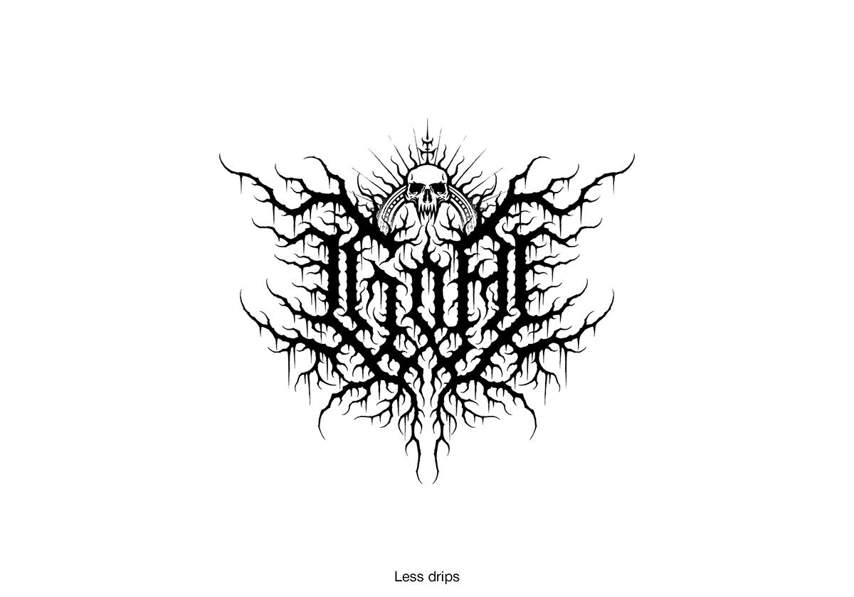 Gates of Asura. GNOIZM | Metal Logos & Dark Lettering