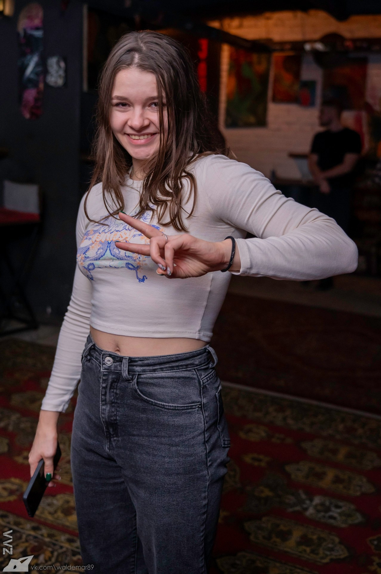 День рождения вокалиста группы Cookie's Band в баре «Дело Не В Тебе». Фотограф в Красноярске Владимир З