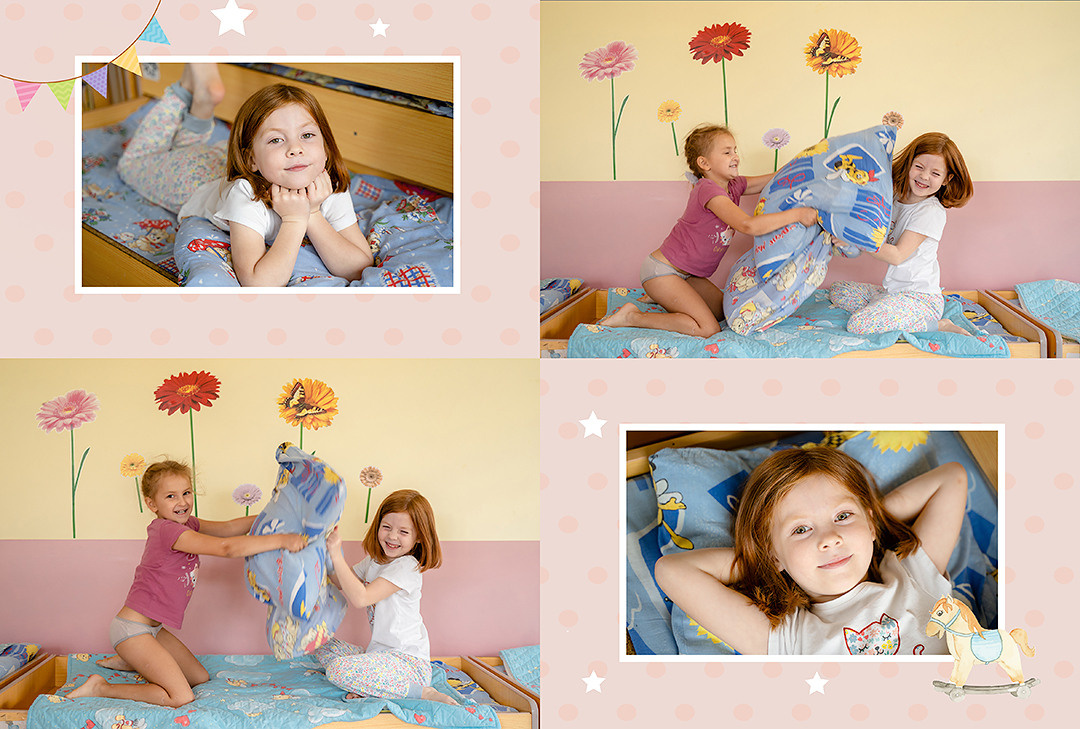 Дизайн альбомов Детский сад 2. Детский и Школьный фотограф во Владивостоке. Выпускные альбомы