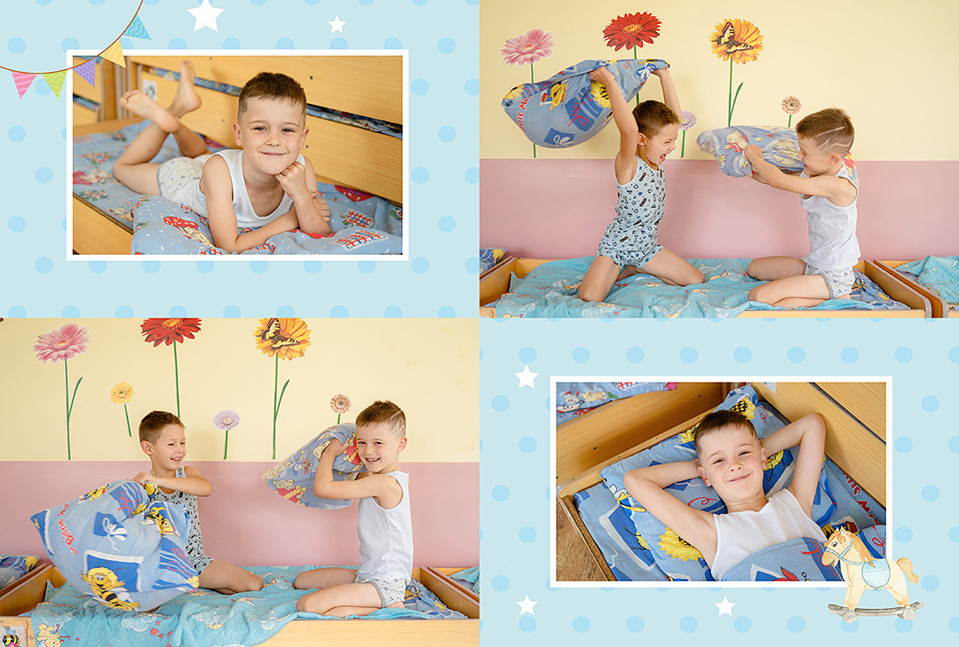 Дизайн альбомов Детский сад 2. Детский и Школьный фотограф во Владивостоке. Выпускные альбомы