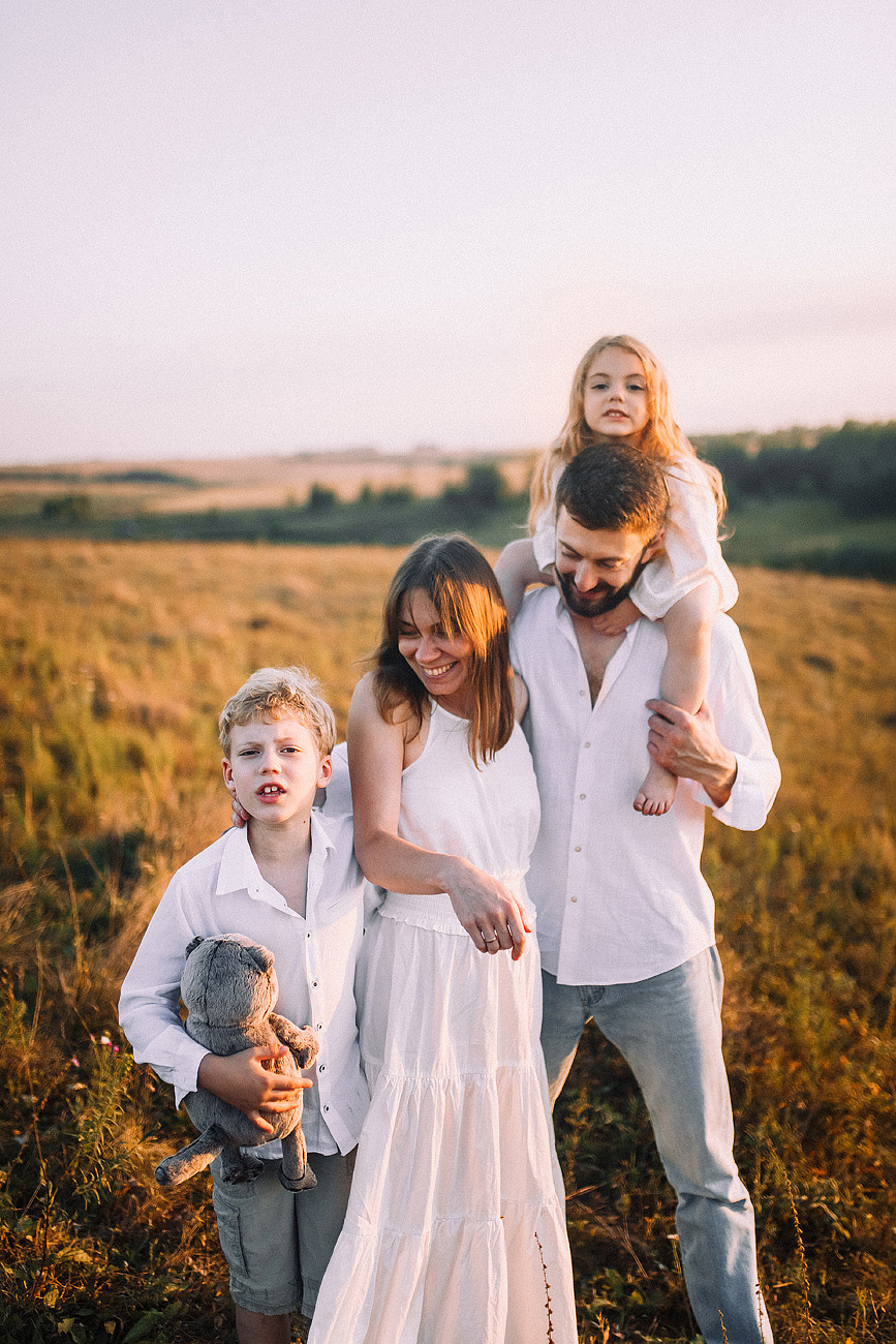 Семейная фотосессия. Свадебный и семейный фотограф Москва Екатерина Верижникова
