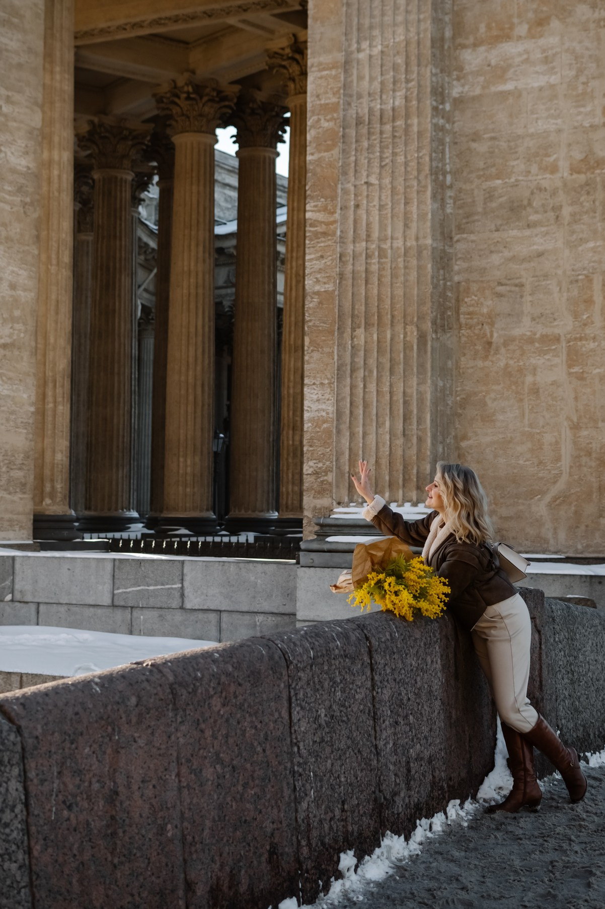 Весна. Прогулка с цветами. Свадебный и семейный фотограф в Санкт-Петербурге Елена Худякова